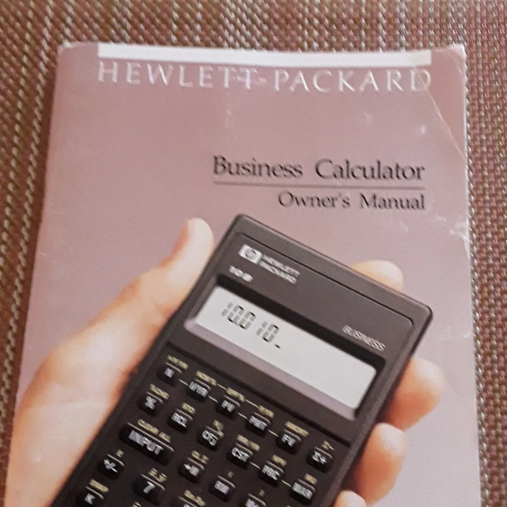 Hewlett-Packard 10B Business Calculator